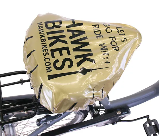 HAWK Bikes Fahrrad »City Wave Deluxe Plus«, grau, 26 Zoll, 44-cm-Rahmen
