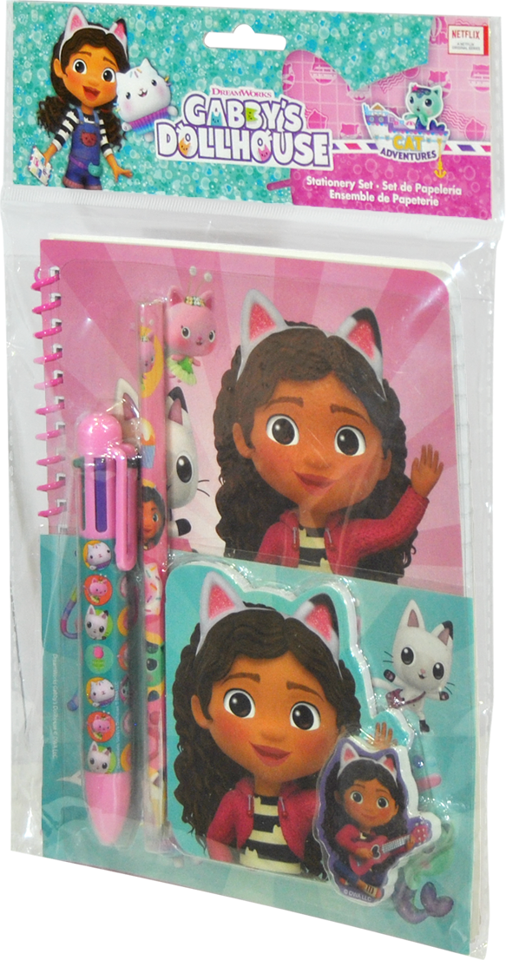 Kids Licensing - Skrivesæt - Gabby's Dollhouse