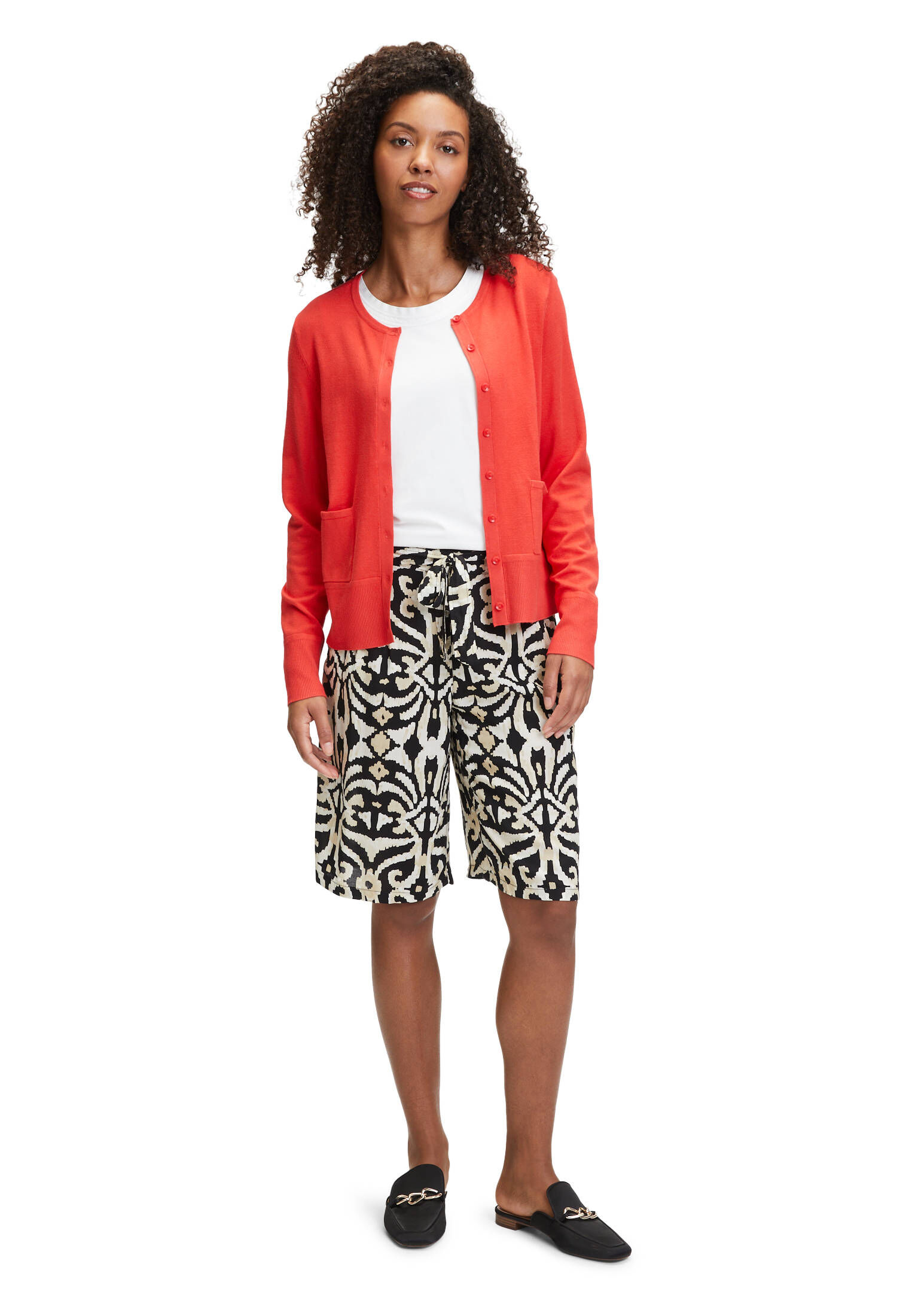 Betty Barclay| Damen Feinstrickjacke mit Knöpfen