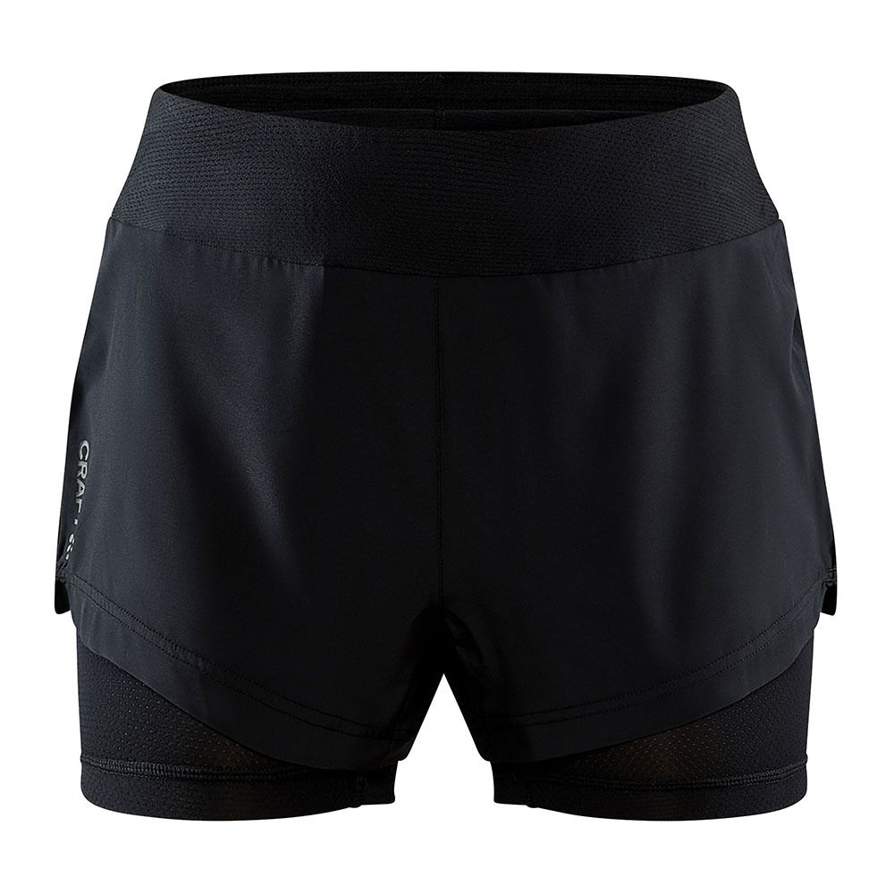 Craft ADV ESSENCE - Short 2 en 1 Femme black