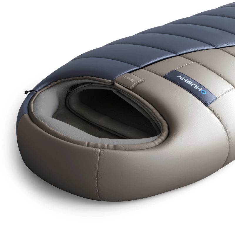 Husky ember long 2024 mummyslaapzak - blue