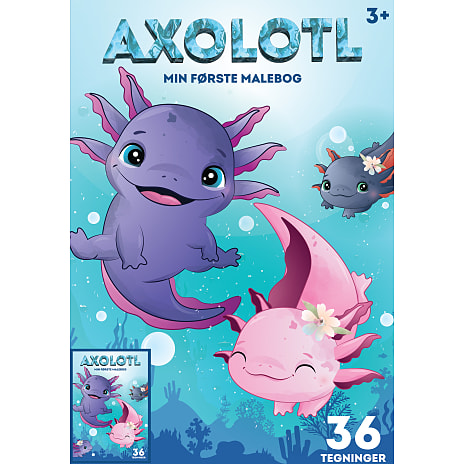 Min første malebog - Axolotl
