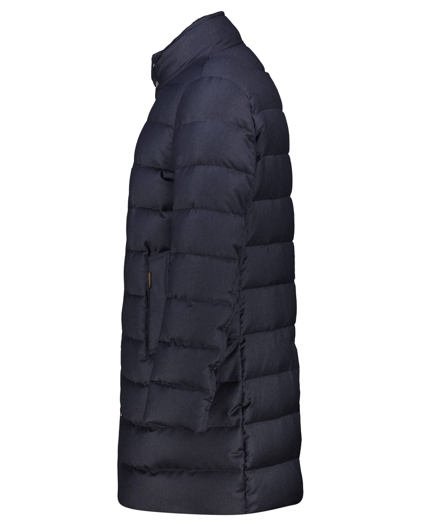 Moorer| Herren Daunenjacke ALFIERI-FUR-L lang aus Schurwolle