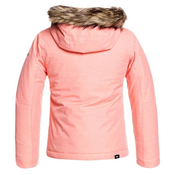 Veste de ski ROXY JET SKI SOLID GIRL JK FUSION CORAL