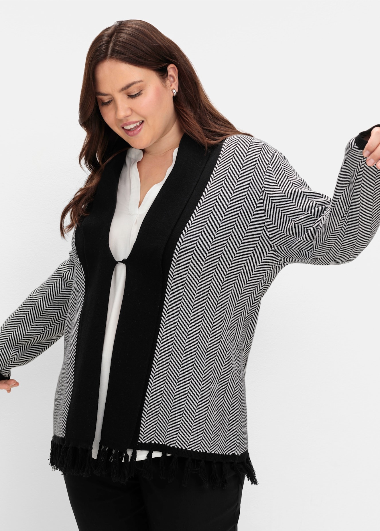 Sheego Strickjacke