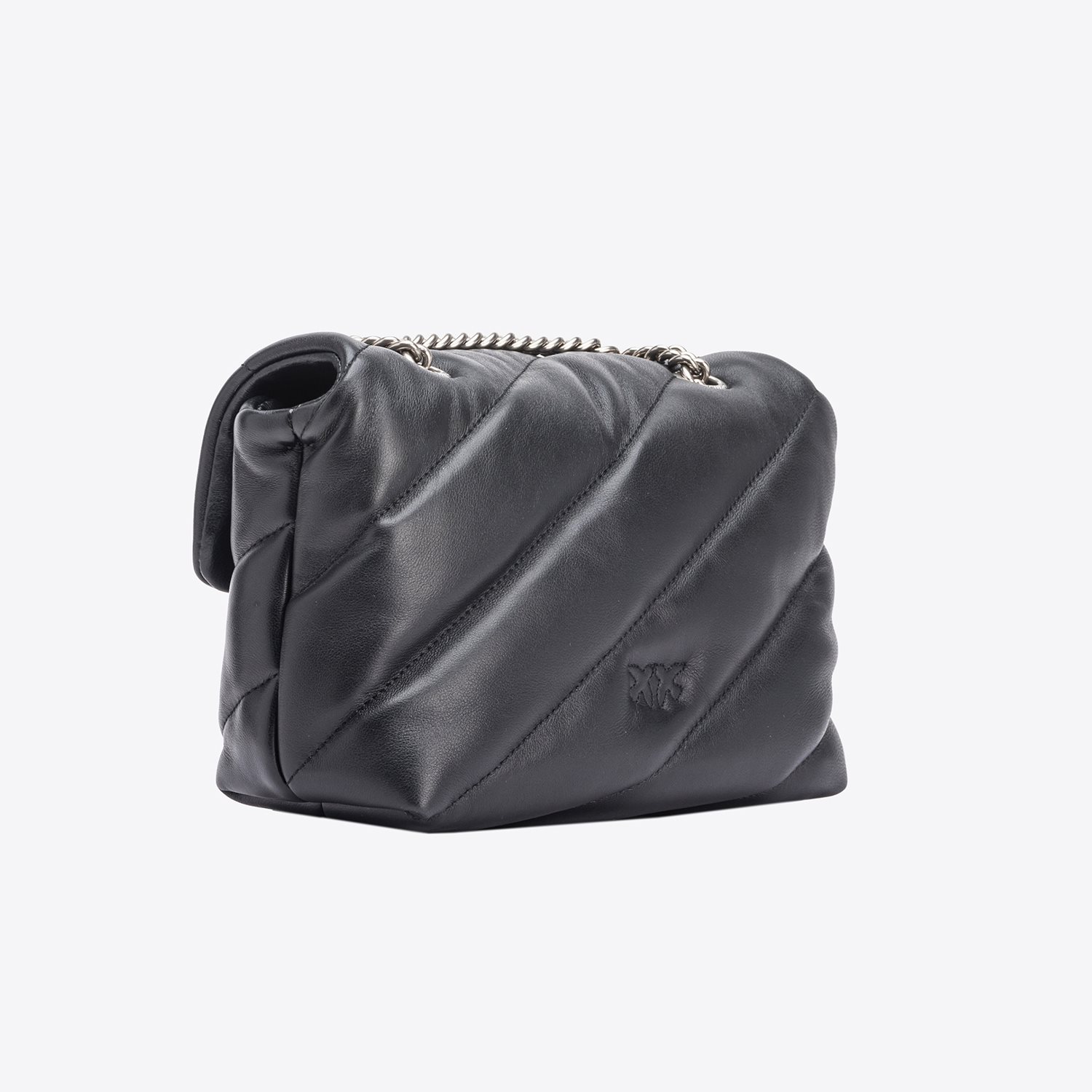 Pinko Love Puff Mini Cl black-old silver