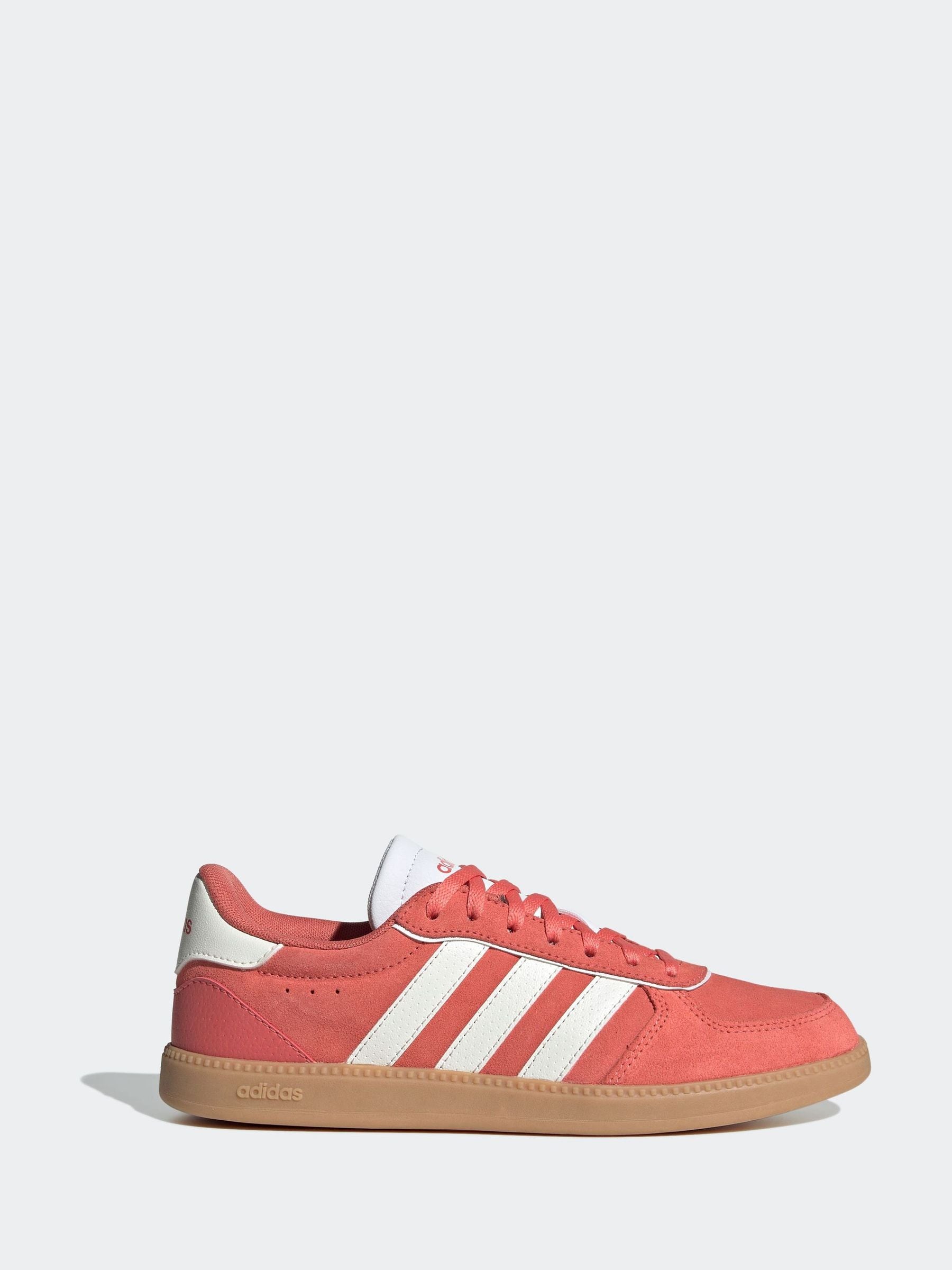 Rood / Wit - adidas Breaknet Sleek sneakers