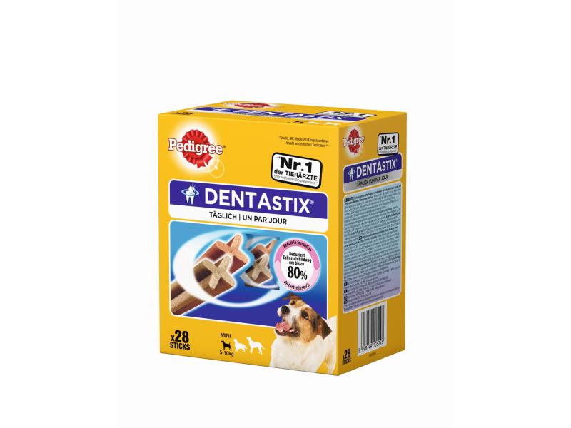 Pedigree Kaustange DentaStix Small, 28 Stück Reinigung und Kauspass für Hunde