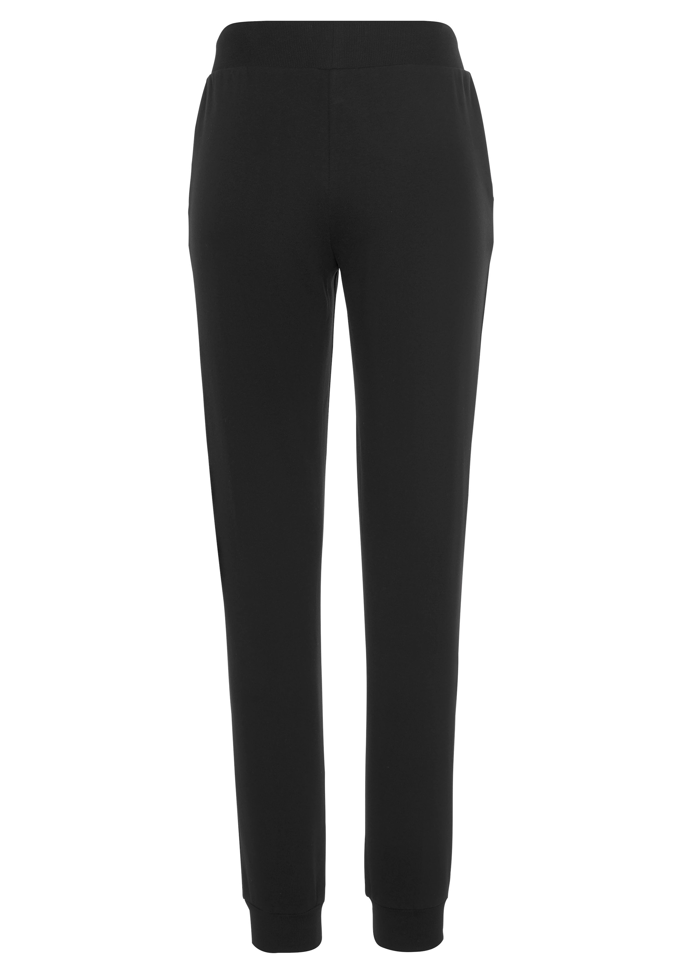 Bench. Loungewear Relaxhose  mit glänzender Logostickerei, Loungeanzug