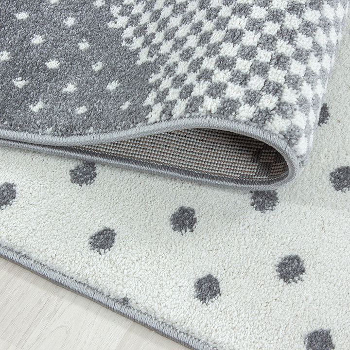 Kindervloerkleed - Bambi Wolken Roze | Speels design