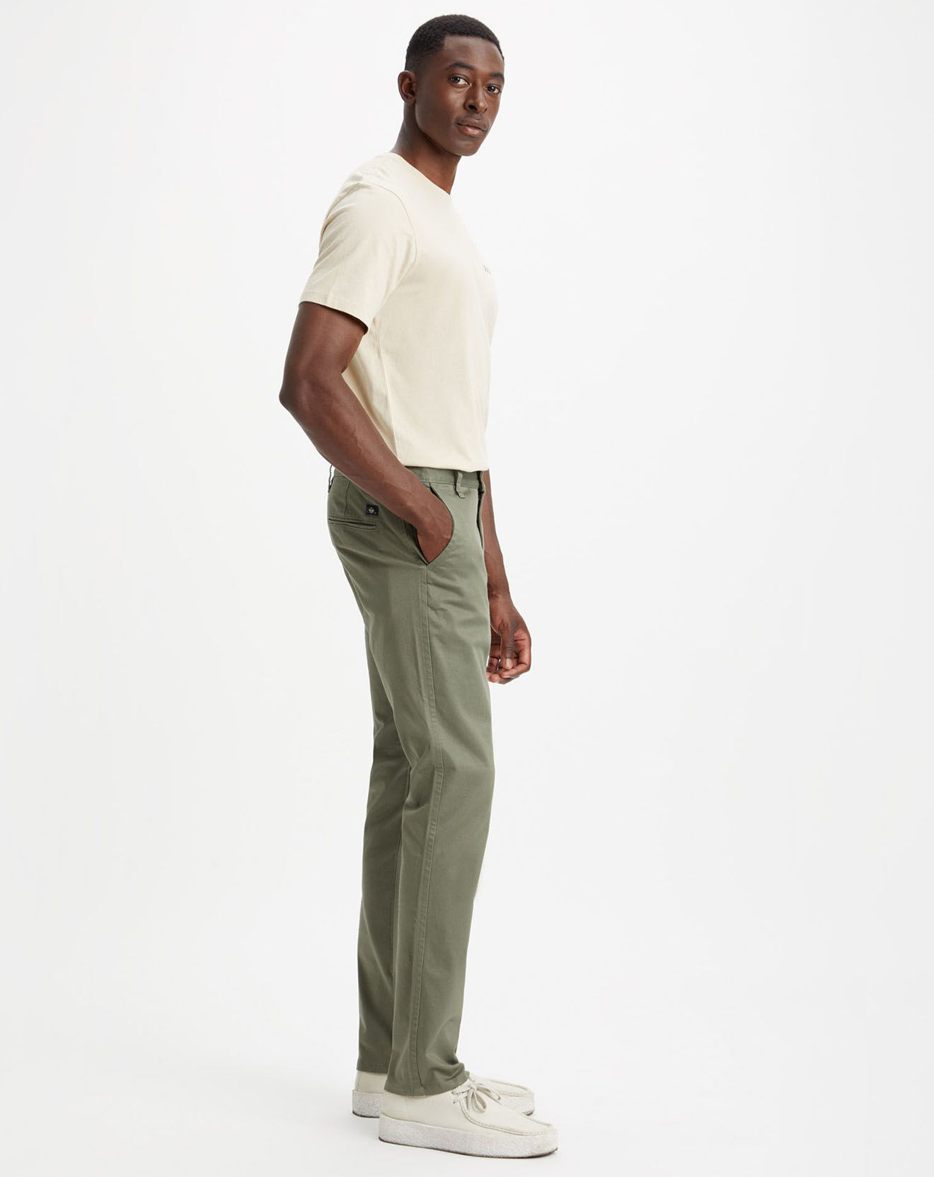 Dockers Pantalon Alpha Original Skinny kaki