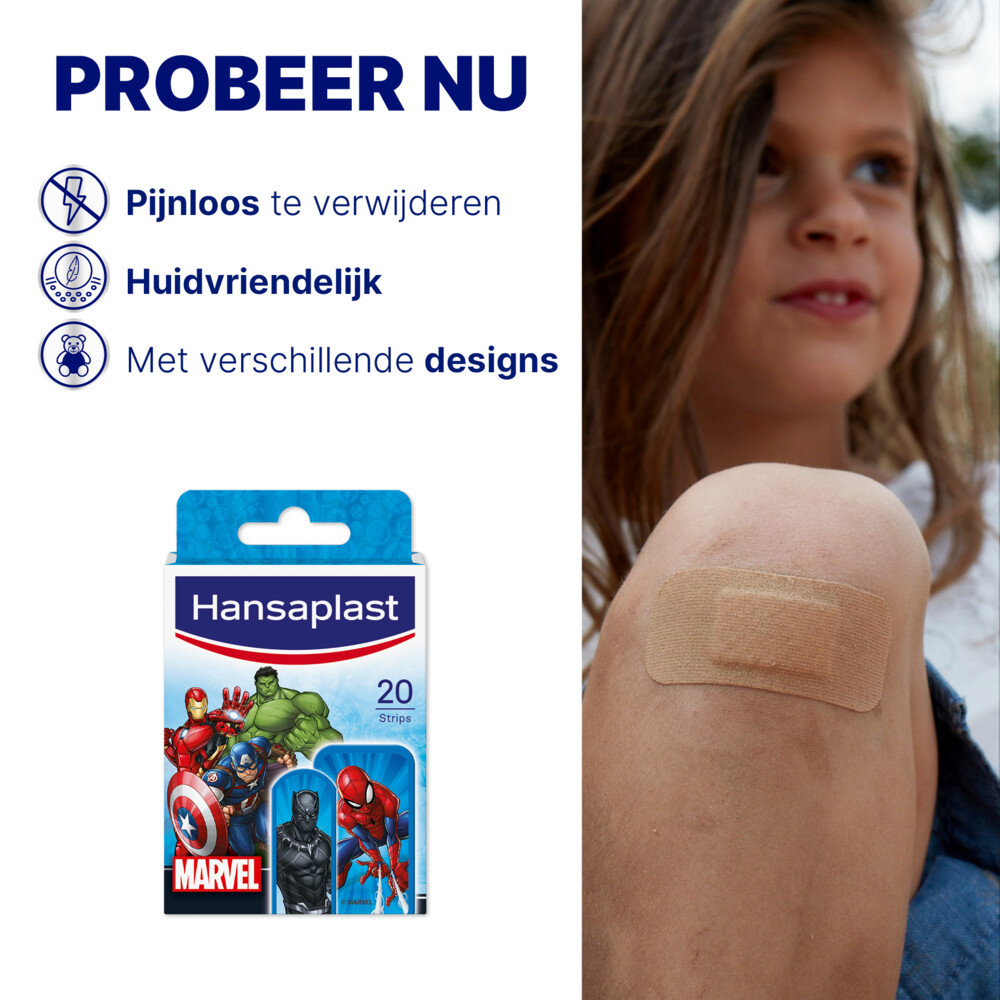 Hansaplast Kinderpleisters Marvel 20 stuks