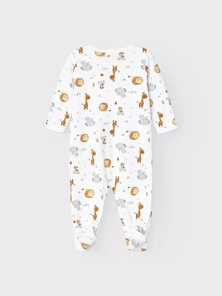 NAME IT Baby Schlafoverall NBMNIGHTSUIT weiss