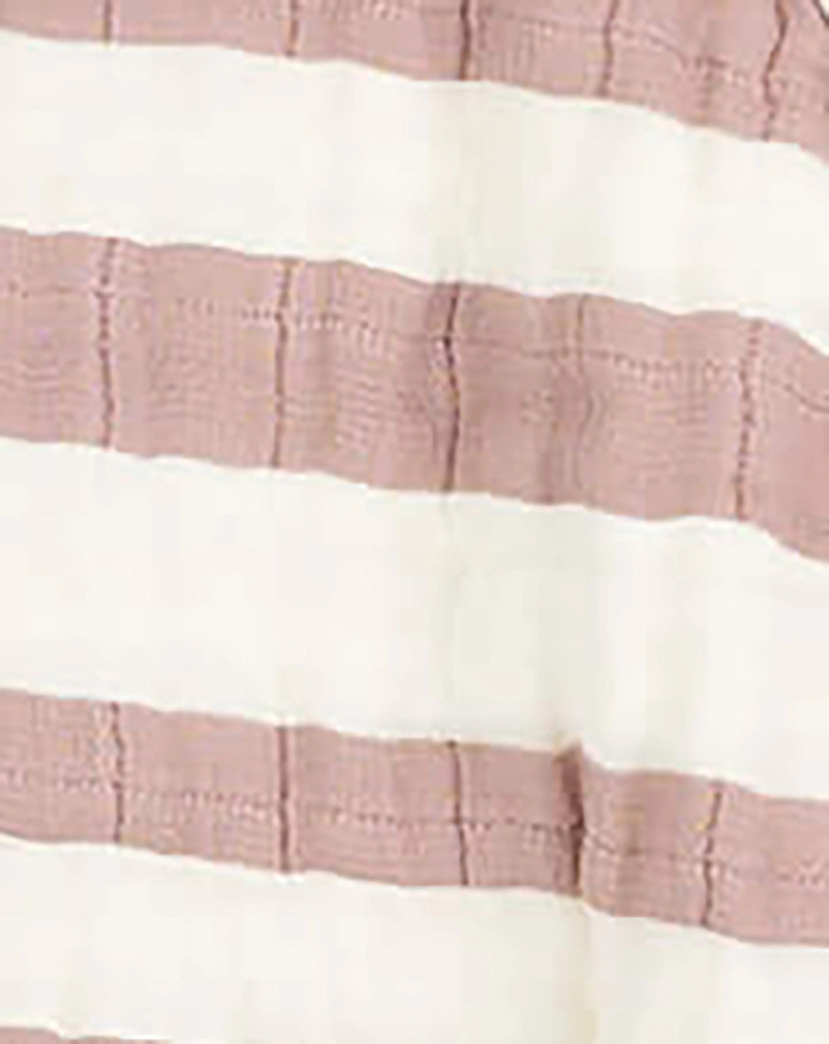 Bademantel STRIPES M in rosa
