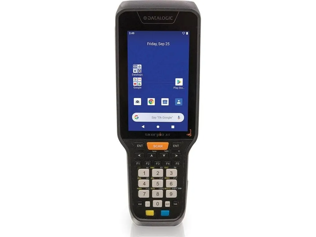 SKORPIO X5 PISTOL GRIP WIFI 4.3IN BT V5 3GB/32GB 28-KEY NUM