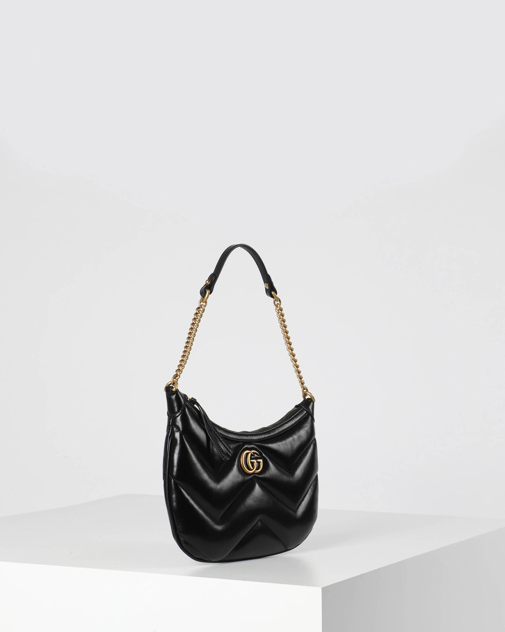 Gucci| Damen Schultertasche GG MARMONT aus Matelassé-Leder