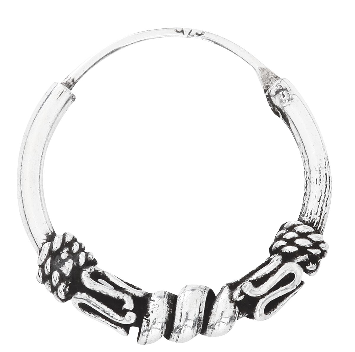 Créoles Ornemental | etNox Boucles d'oreilles