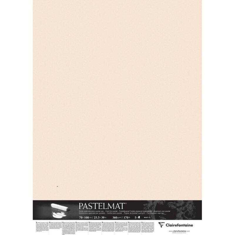 Pastelmat paquet 5F 70x100cm 360g - Beige
