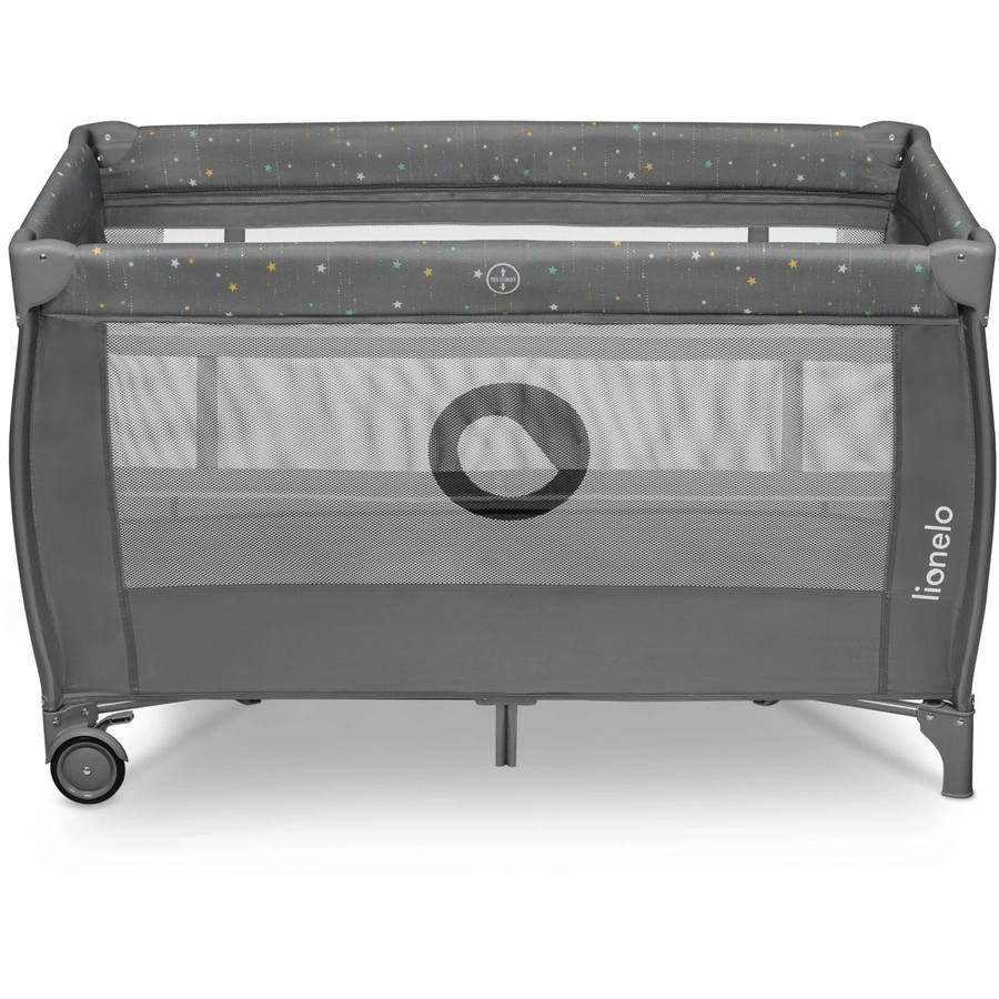 lionelo Reisebett Stefi Plus Grey Multicolor