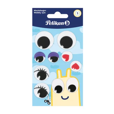 Pelikan Sticker Wackelaugen groß 1 Blatt