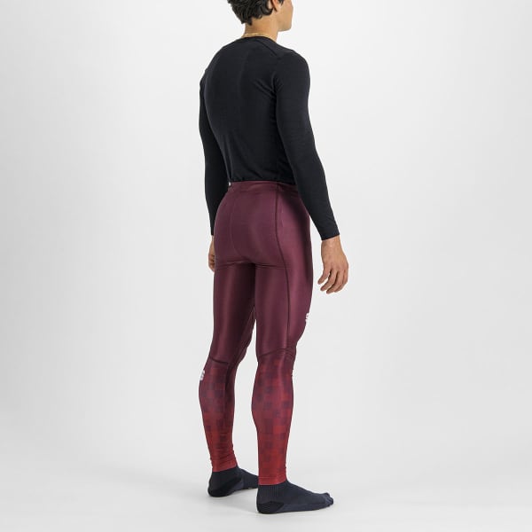 Collant ski de fond SPORTFUL SQUADRA TIGHT RED WINE/RED RUMBA
