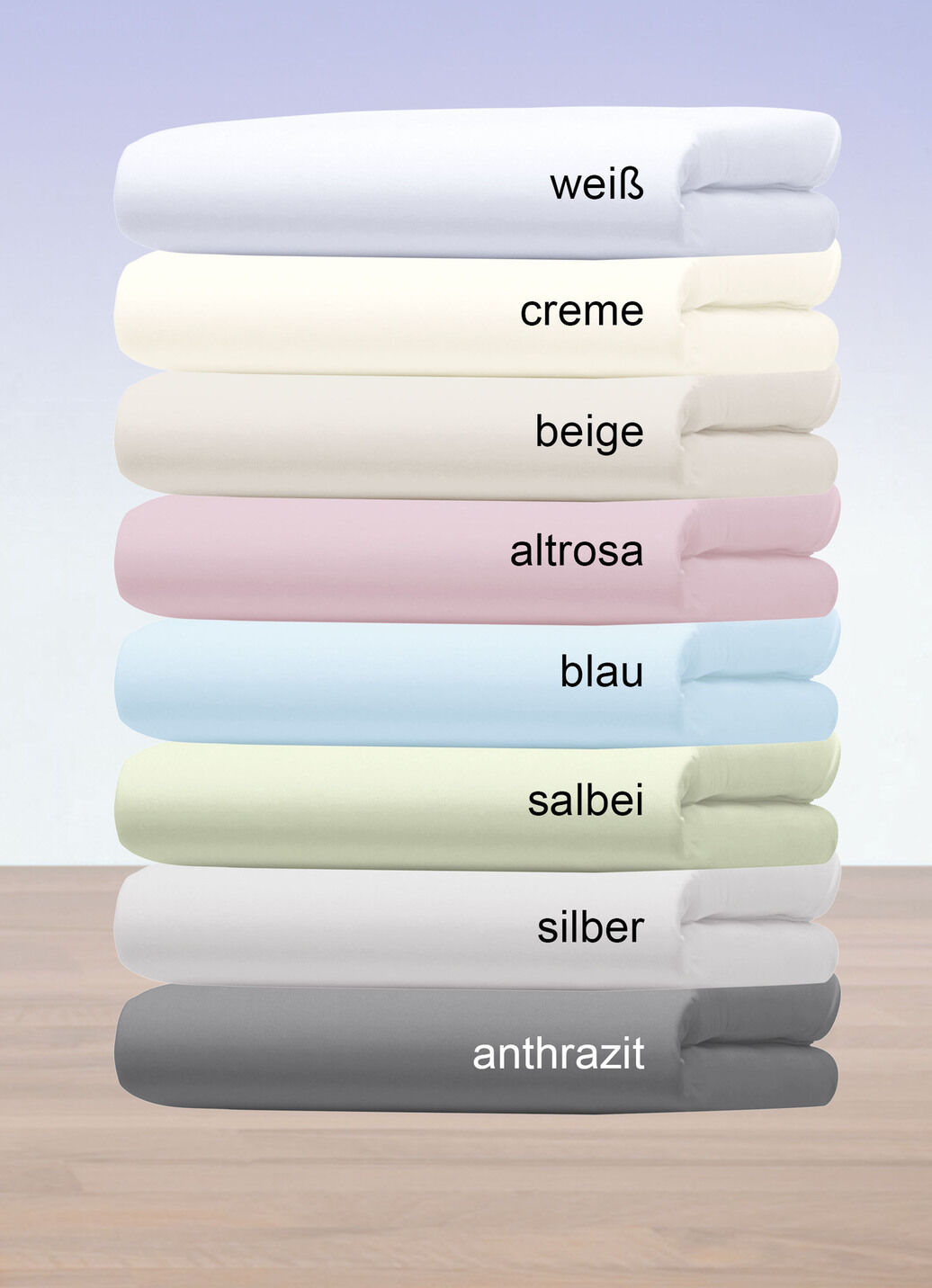 Jersey-Stretch-Elasthan-Spannbetttücher Excellent von Florella