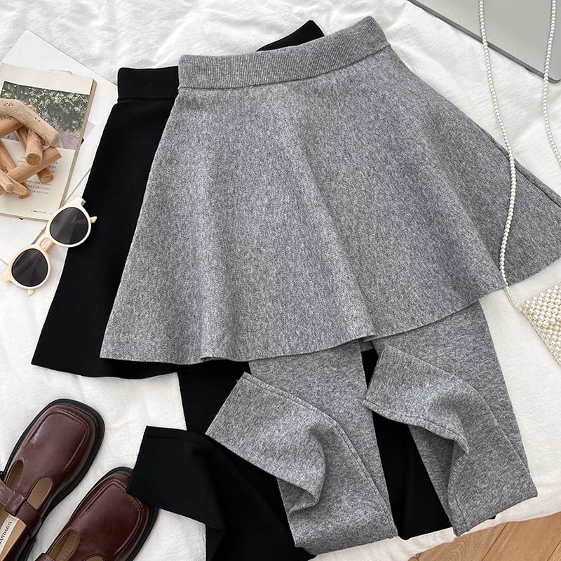 Babique - Legging met hoge taille en rokoverlay