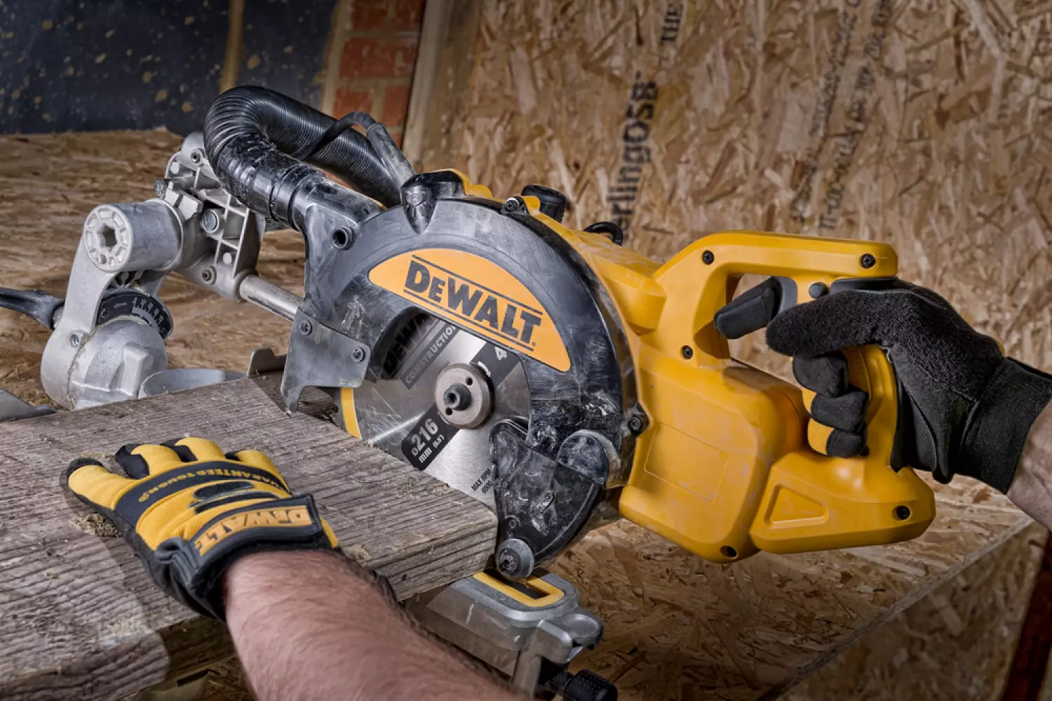 DeWALT DT1953 Construction Cirkelzaagblad - 216 x 30 x 40T - Hout (Met nagels)