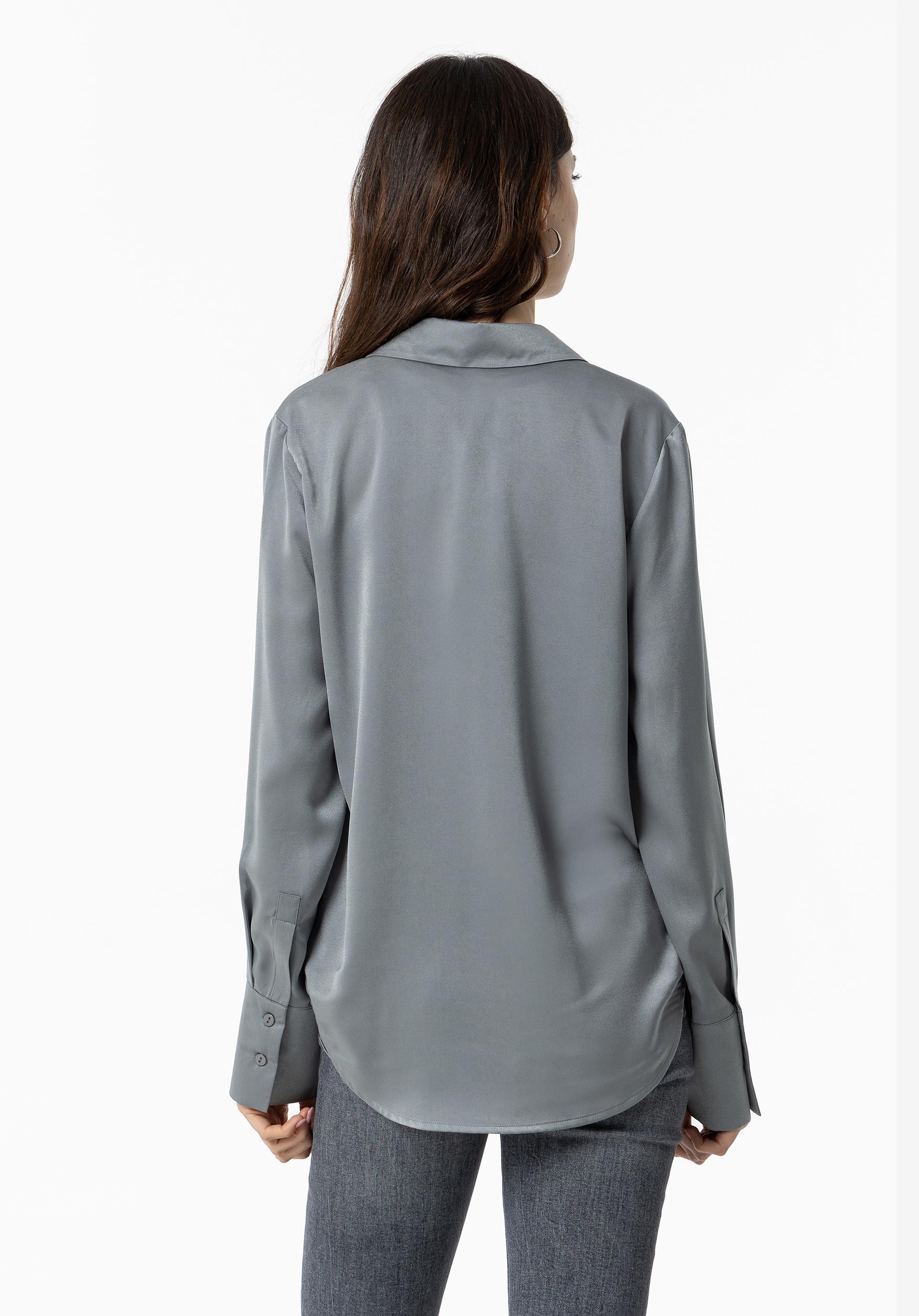 Camisa Acetinada