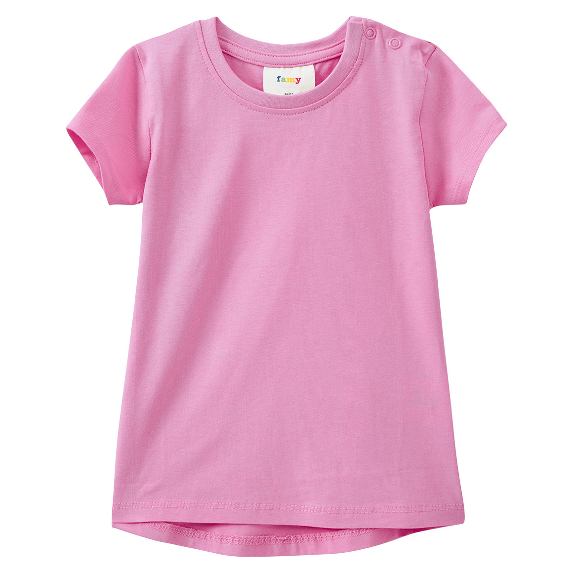 Famy 3 Baby T-Shirts im Basic-Look rosa / hellrosa / dunkelblau