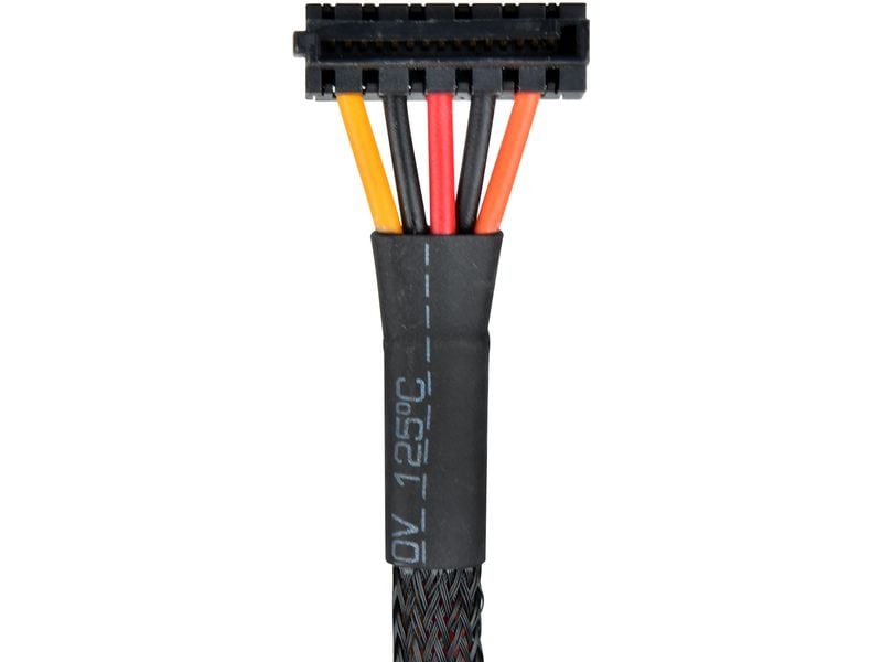 SilverStone Netzteil FX350-G 350 W Flex-ATX-Referenznetzteil mit leisem 40-mm-Lüfter