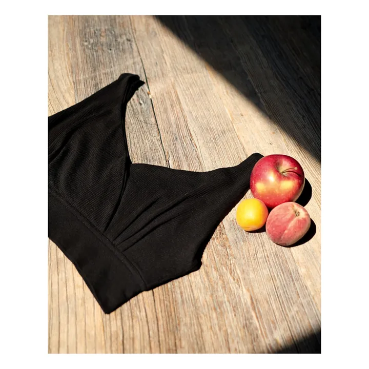Mama Hangs Brassière d'allaitement | Noir