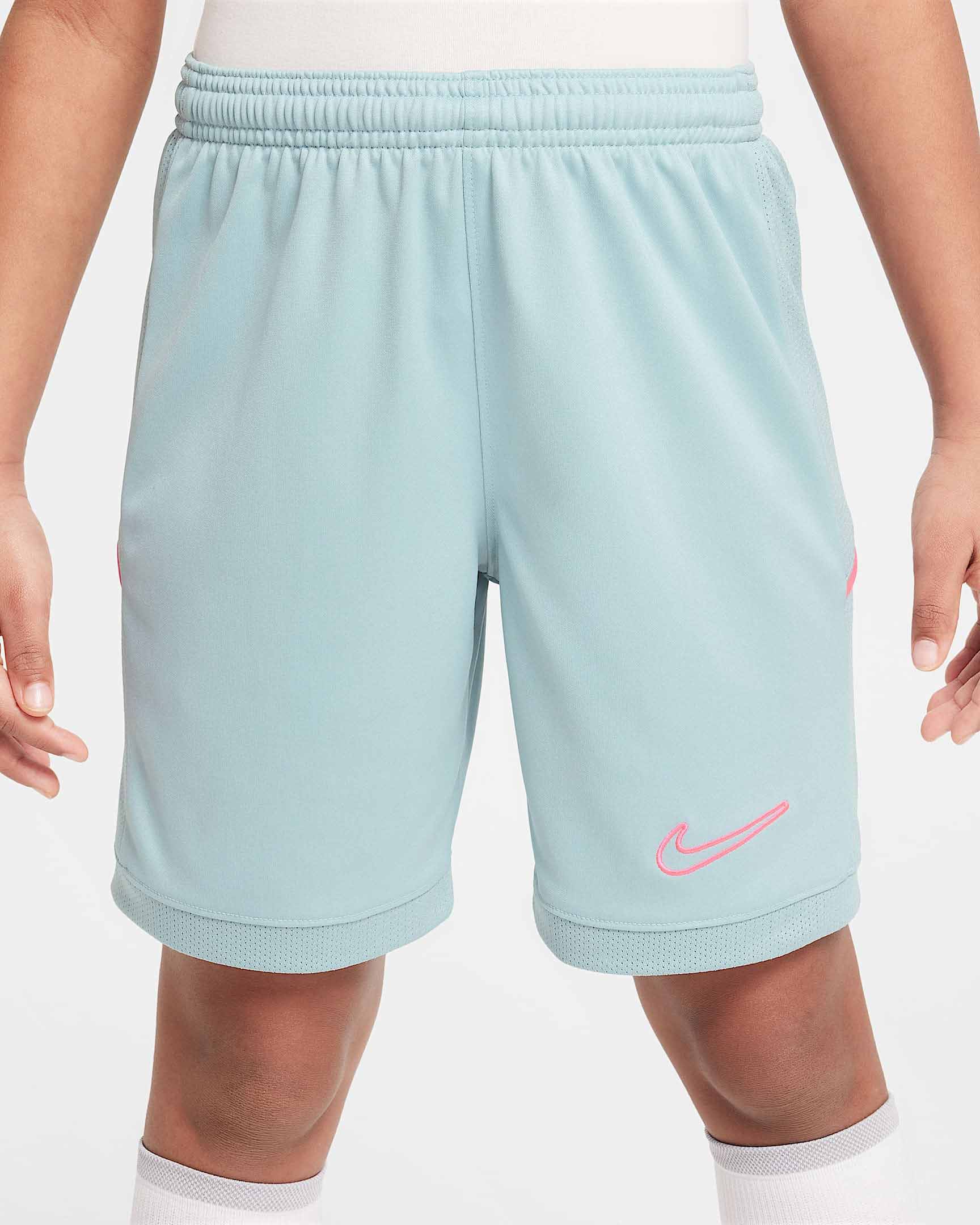 Academy Dri-FIT Fotballshorts Junior 395/Ocean Cube/Ocean Cube/Hyper Pink