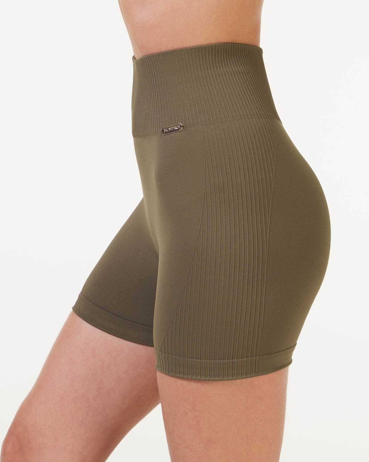 Bumpro Wave Seamless Shorts Green Ivy