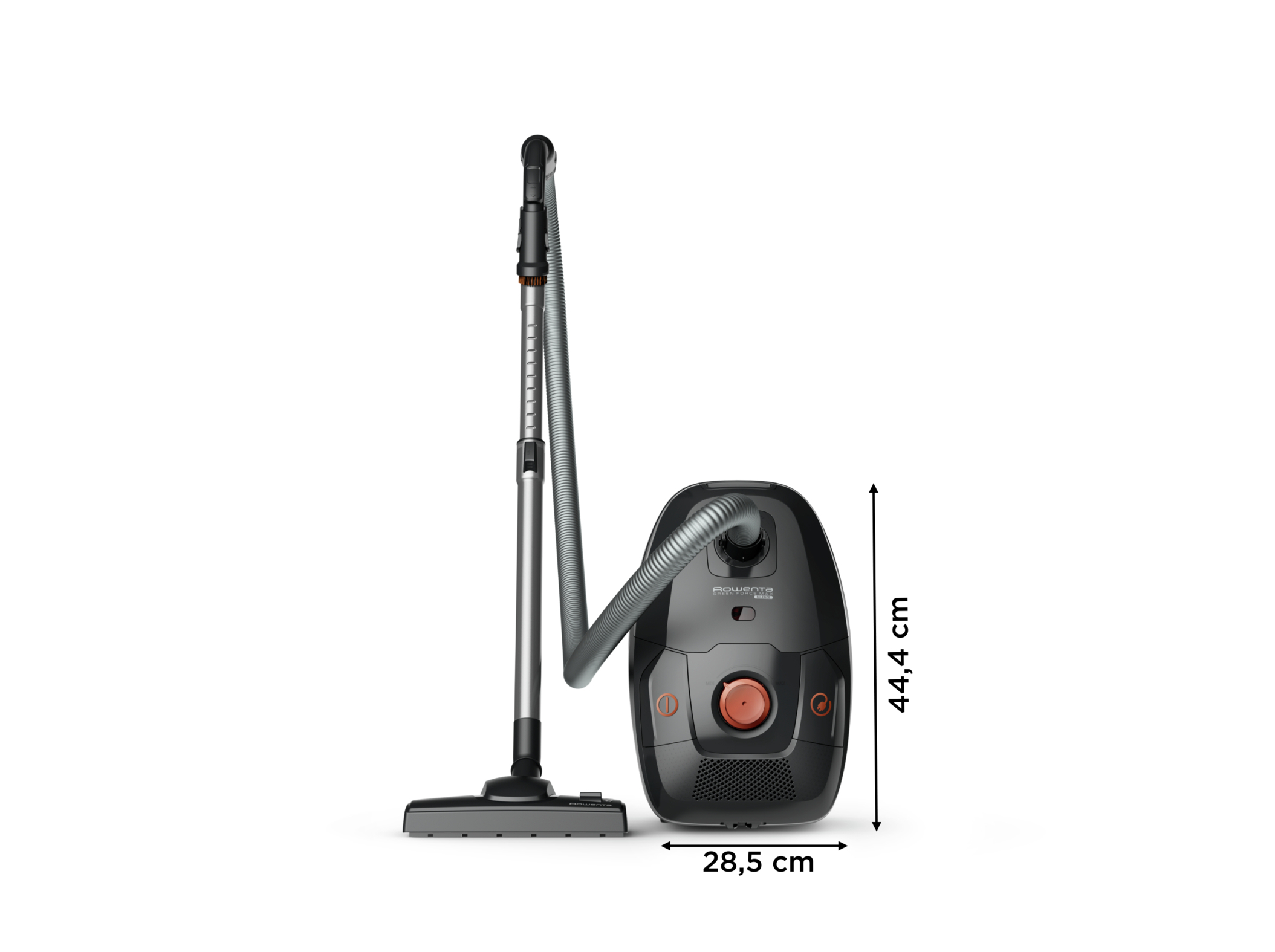 ASPIRADOR COM SACO ROWENTA RO6164EA GREEN FORCE MAX SILENCE CAR KIT - 4.5L/900W