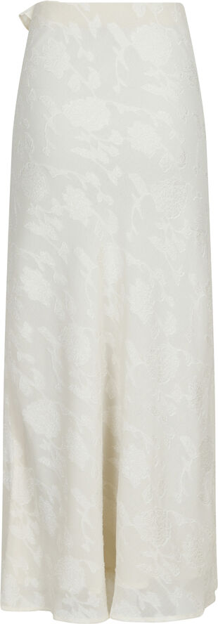 Neo Noir Vinza Burnout Skirt Off white