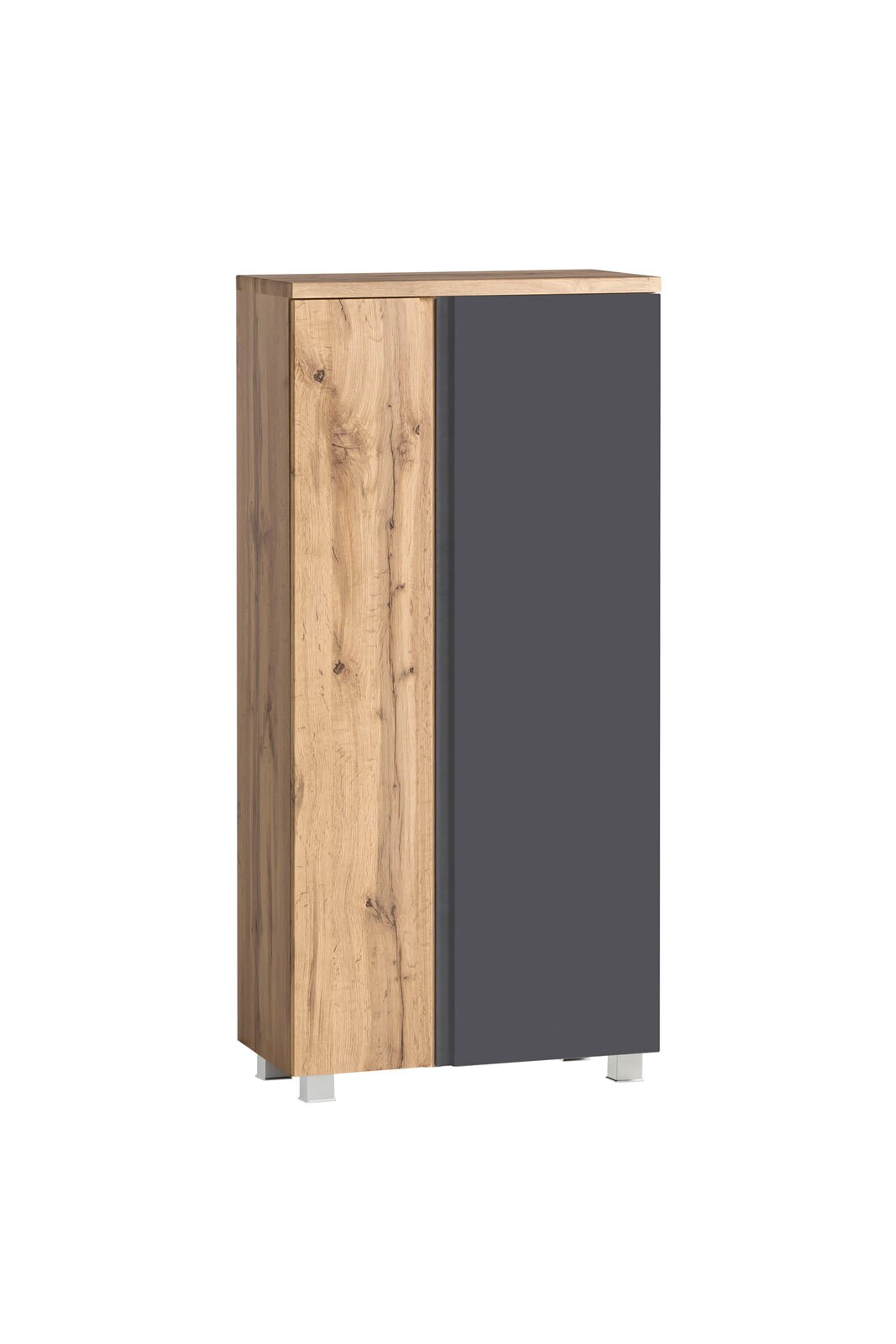 Bad-Midischrank GENT braun/grau