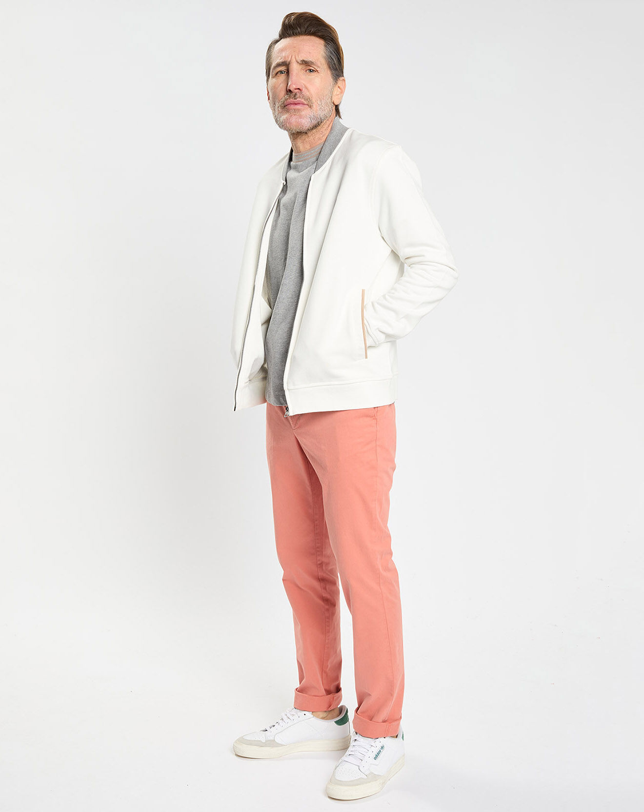 Hackett London Sweat Bombers écru