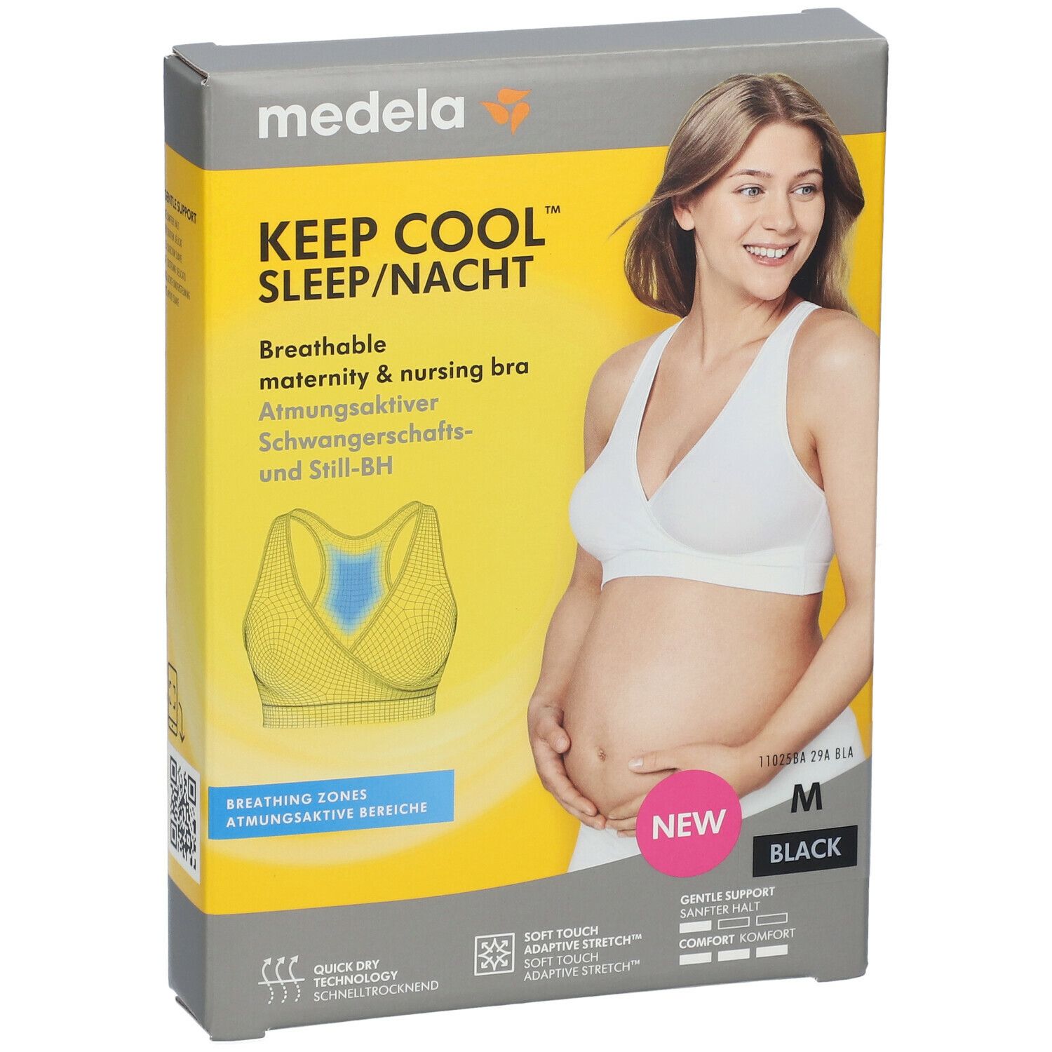 medela Keep Cool Schlaf Bustier Gr. M schwarz