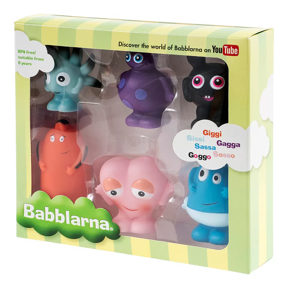 Babblarna Plastik figurer, GS mix  - 1 stk