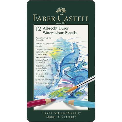 FABER-CASTELL Albrecht Dürer Aquarellstifte im Metall-Etui