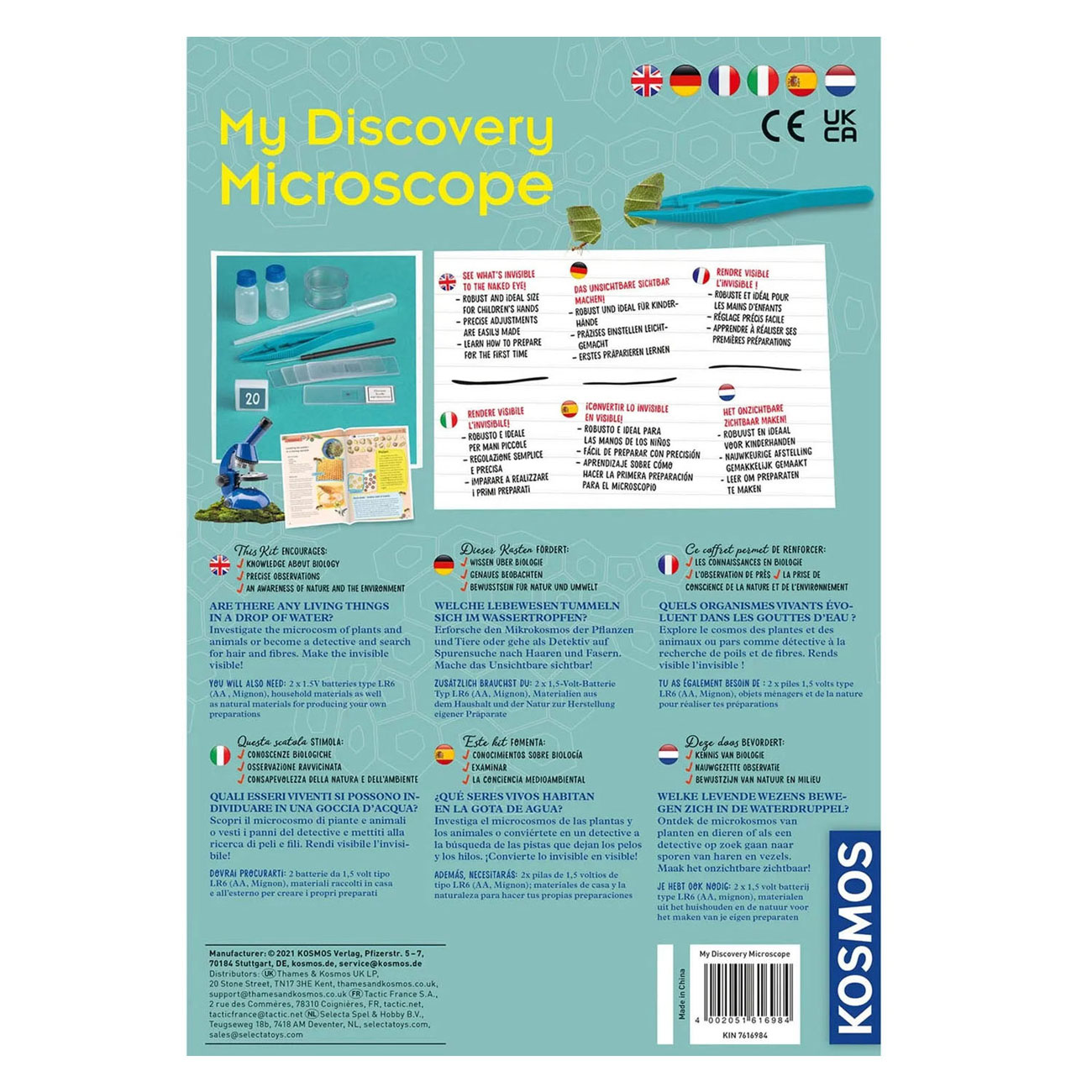 Kosmos My Discovery Microscoop