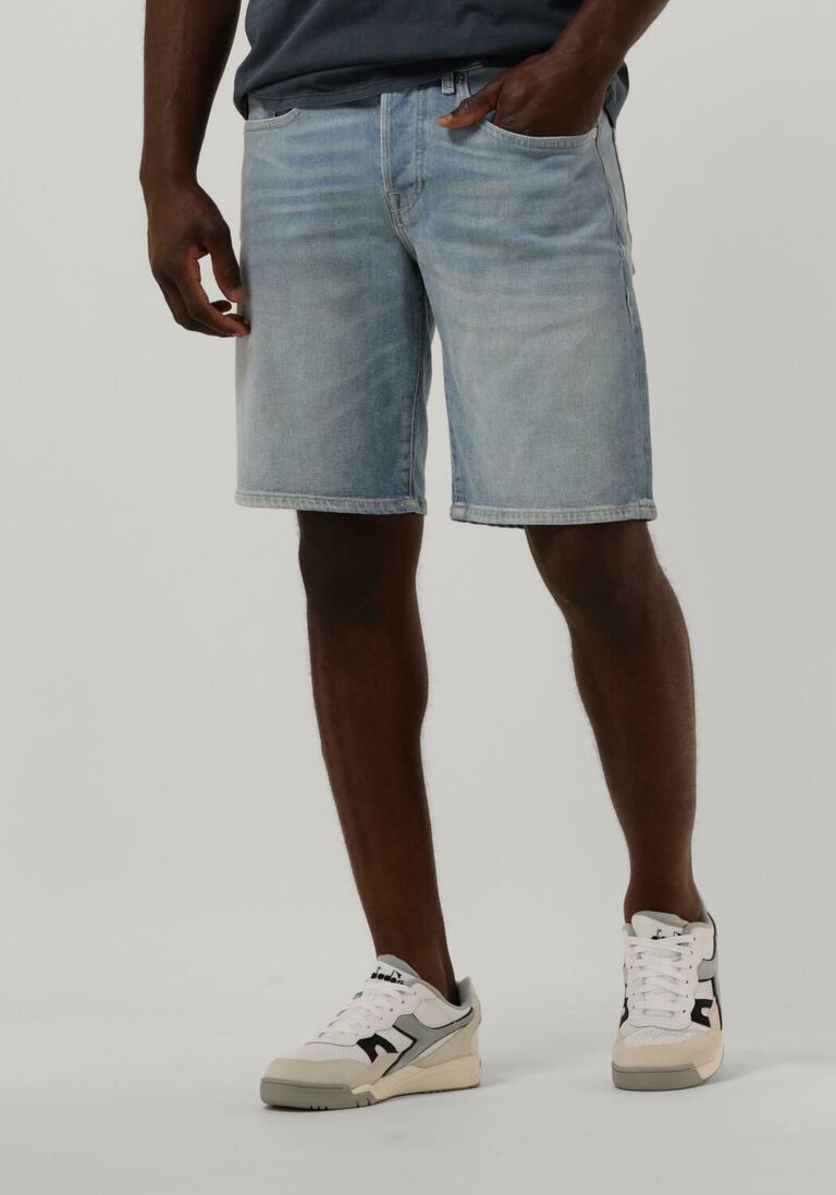 SCOTCH & SODA blauwe scotch & soda korte broek ralston short seasonal essentails - blue skies