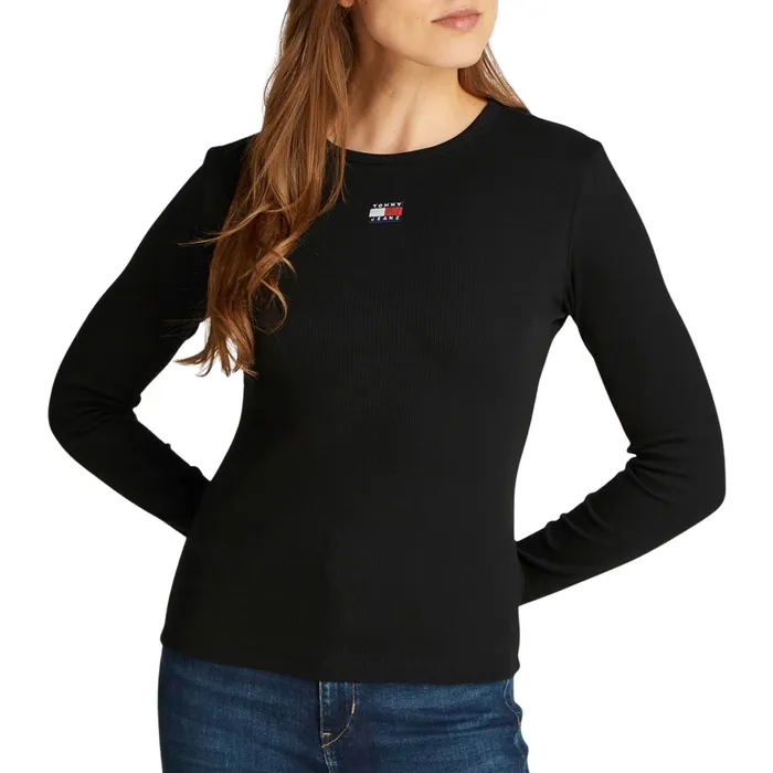 Tommy Hilfiger Slim Badge Longsleeve Shirt Dames