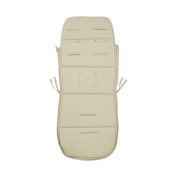 Meyco Baby Buggy Voetenzak en Inlegger - Uni - Sand - 45x130 cm