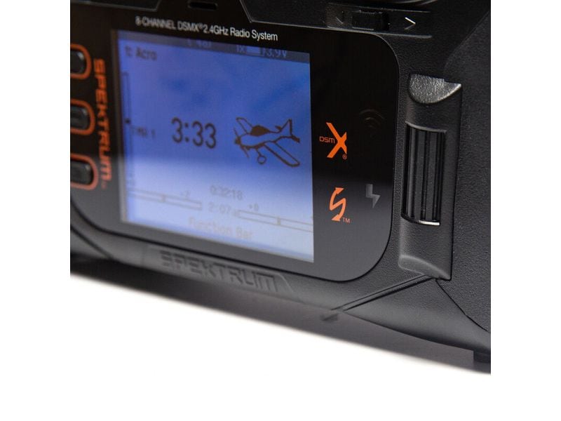 Spektrum Fernsteuerung NX8  20-Kanal DSMX (nur Sender) Professioneller 20-Kanal-Sender für Modellflugzeuge