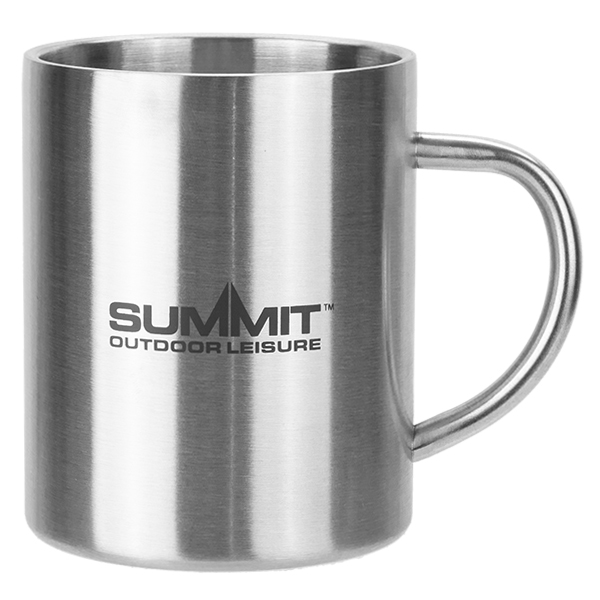 Thermotasse Edelstahl 450ML SILVER
