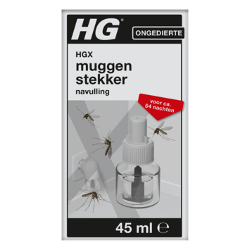 HGX muggenstekker navulling 45 ml
