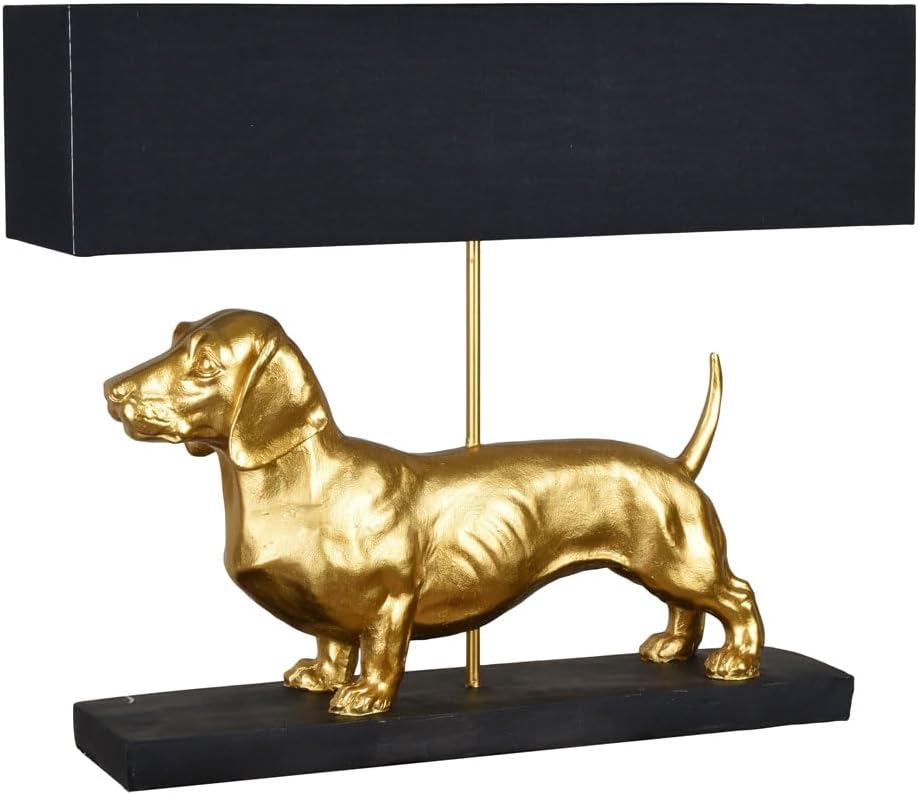 PALAZZO INT Tischlampe „Villa Dachshund