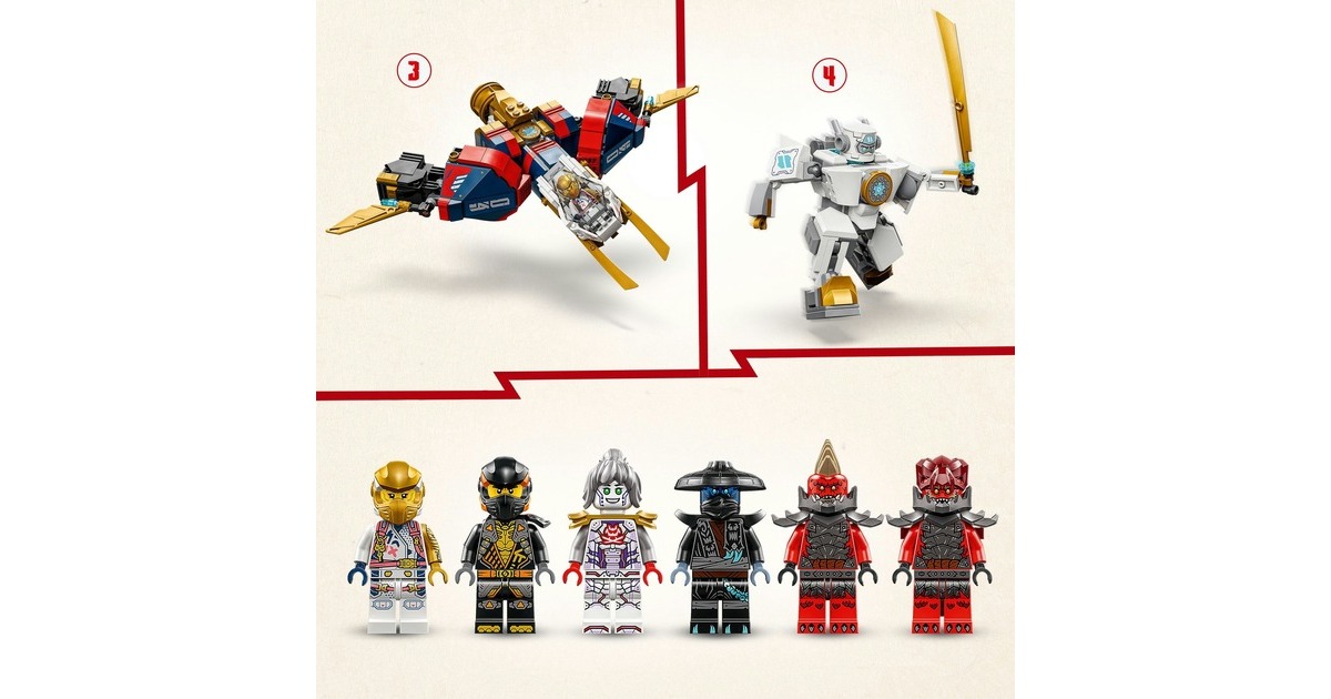 LEGONinjago - Zane's ultra-combomecha Constructiespeelgoed  (71834)